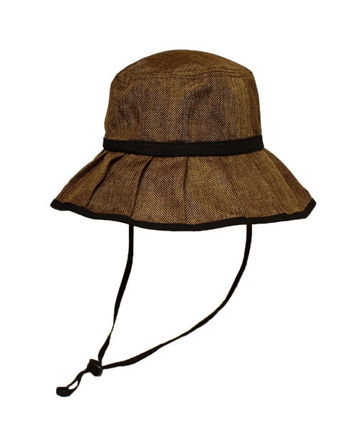 ポリジュートフリルハット/プリーツハット UV（ハット）｜14+