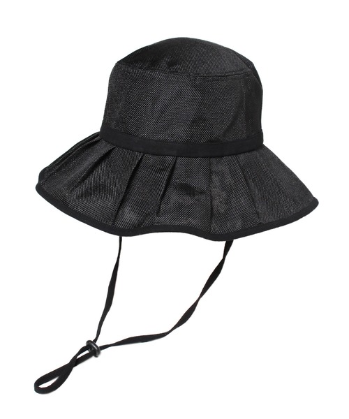 ポリジュートフリルハット/プリーツハット UV（ハット）｜14+