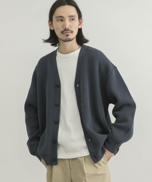 URBAN RESEARCH（アーバンリサーチ）の「ミラノリブカーディガン（カーディガン/ボレロ・メンズ・ブラック/グレー系その他/グリーン系その他/オフホワイト・LARGE/MEDIUM/X-LARGE）」の14枚目の写真