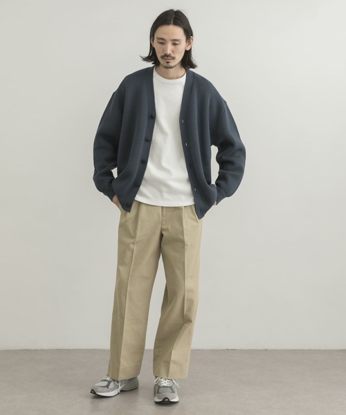 URBAN RESEARCH（アーバンリサーチ）の「ミラノリブカーディガン（カーディガン/ボレロ・メンズ・ブラック/グレー系その他/グリーン系その他/オフホワイト・LARGE/MEDIUM/X-LARGE）」の16枚目の写真