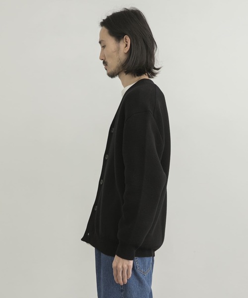 URBAN RESEARCH（アーバンリサーチ）の「ミラノリブカーディガン（カーディガン/ボレロ・メンズ・ブラック/グレー系その他/グリーン系その他/オフホワイト・LARGE/MEDIUM/X-LARGE）」の18枚目の写真