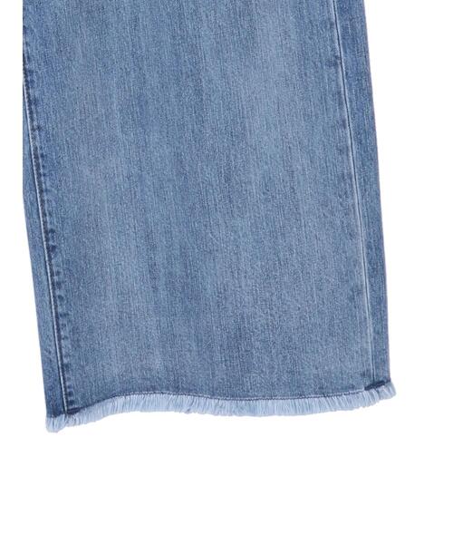 AMERICAN HOLIC(アメリカンホリック)の「バギーワイドパンツ(デニムパンツ・レディース・ホワイト/インディゴブルー/ライトインディゴブルー・L/S/M)」の18枚目の写真