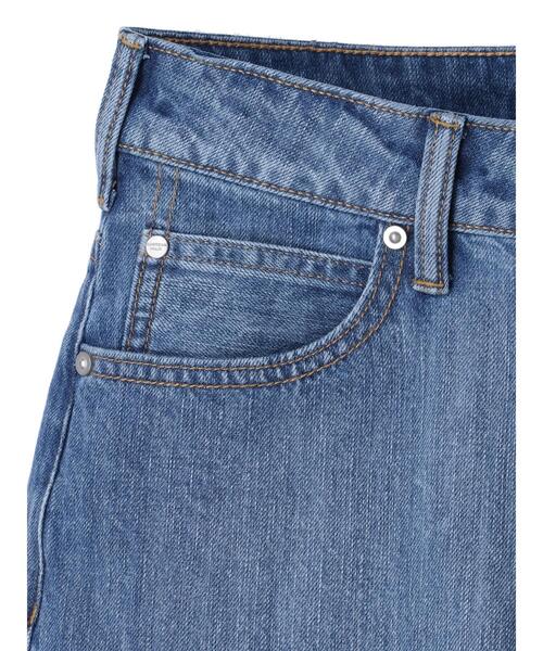 AMERICAN HOLIC(アメリカンホリック)の「バギーワイドパンツ(デニムパンツ・レディース・ホワイト/インディゴブルー/ライトインディゴブルー・L/S/M)」の15枚目の写真