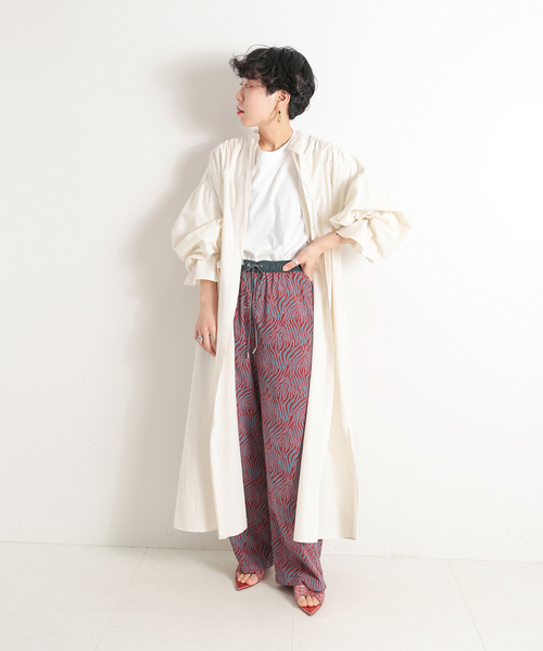 CITYSHOP(シティーショップ)の「ZEBRA PIPING パンツ(その他パンツ・レディース・カーキ/レッド系その他・36/38)」の17枚目の写真