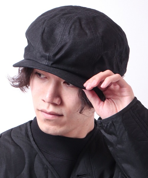 Well-Tailored(ウェルテイラード)の「【Well-Tailored】キャスケット(キャスケット・メンズ・マルチ/カモフラージュ/ブラック/ネイビー・FREE)」の2枚目の写真