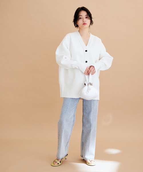 ADAM ET ROPE'（アダムエロペ）の「マシュマロワンハンドルチェーンバッグ（ハンドバッグ・レディース・ピンク/ホワイト/グリーン/ネイビー/ブラック・FREE）」の14枚目の写真