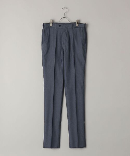 SHIPS（シップス）の「SHIPS：<ウエスト調整可能>コットン ノープリーツ コードレーン パンツ（スラックス・メンズ・スカイブルー/ネイビー/トップグレー/ベージュ系・44/46/48/50/52/42）」の4枚目の写真