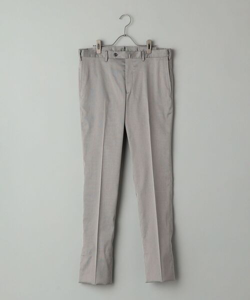 SHIPS（シップス）の「SHIPS：<ウエスト調整可能>コットン ノープリーツ コードレーン パンツ（スラックス・メンズ・スカイブルー/ネイビー/トップグレー/ベージュ系・44/46/48/50/52/42）」の2枚目の写真