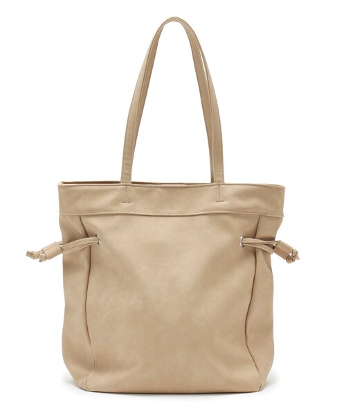 SHOO・LA・RUE（シューラルー）の「◆たてながきんちゃくトート（トートバッグ・レディース・ブラック/ベージュ/ナチュラル・00）」の3枚目の写真