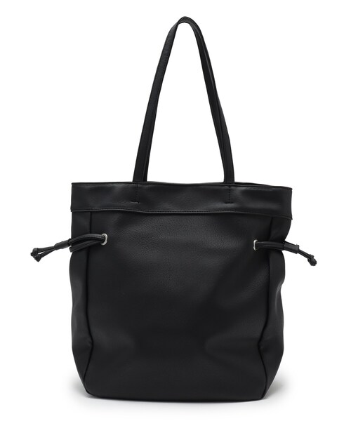 SHOO・LA・RUE（シューラルー）の「◆たてながきんちゃくトート（トートバッグ・レディース・ブラック/ベージュ/ナチュラル・00）」の2枚目の写真