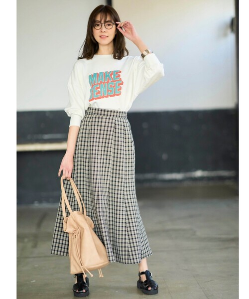 SHOO・LA・RUE（シューラルー）の「◆たてながきんちゃくトート（トートバッグ・レディース・ブラック/ベージュ/ナチュラル・00）」の17枚目の写真