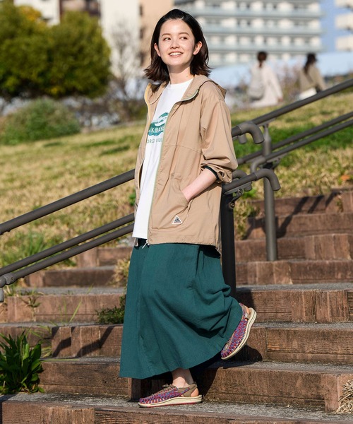 KRIFF MAYER Lady's Collection(クリフメイヤーレディースコレクション)の「スズシゲクライミングスカート(スカート・レディース・ベージュ/ネイビー/ブルーグリーン/カラフル・MEDIUM/LARGE)」の13枚目の写真