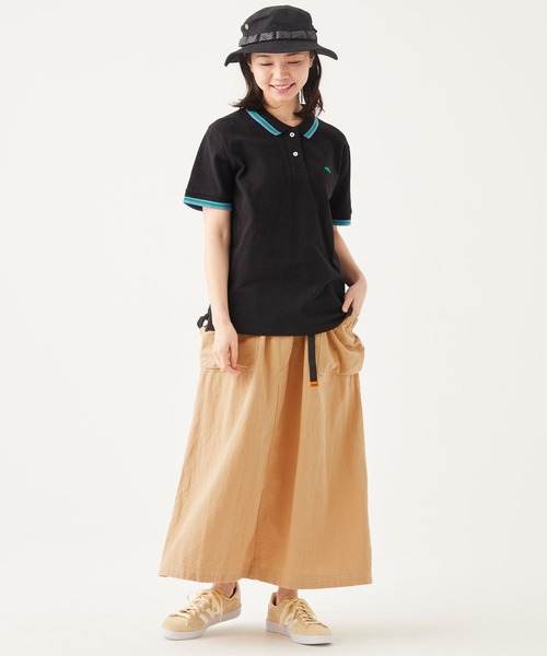 KRIFF MAYER Lady's Collection(クリフメイヤーレディースコレクション)の「スズシゲクライミングスカート(スカート・レディース・ベージュ/ネイビー/ブルーグリーン/カラフル・MEDIUM/LARGE)」の11枚目の写真