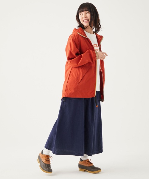 KRIFF MAYER Lady's Collection(クリフメイヤーレディースコレクション)の「スズシゲクライミングスカート(スカート・レディース・ベージュ/ネイビー/ブルーグリーン/カラフル・MEDIUM/LARGE)」の8枚目の写真