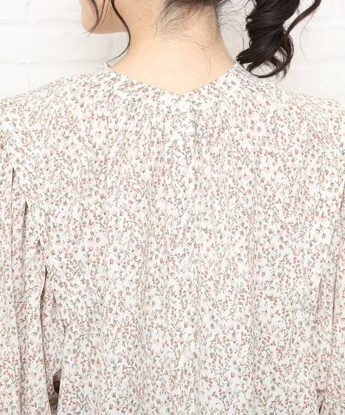 Cutie Blonde（キューティーブロンド）の「◆【S-L】2WAYバンドカラーワンピース（チュニック・レディース・ブラック/オフホワイト/アイボリー系6・02/03/01）」の15枚目の写真