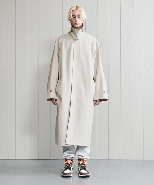 H BEAUTY&YOUTH UNITED ARROWS バルマンカンコート BEAUTY＆YOUTH UNITED ARROWS ステンカラーコート コート PERTEX