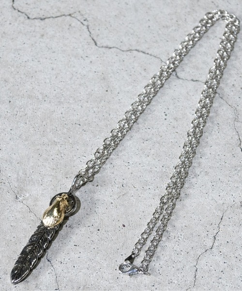 JOHN'S CLOSET(ジョンズクローゼット)の「【40】フェザーチャームネックレス(ネックレス・メンズ・シルバー/シルバー系その他2/シルバー系その他3/ゴールド/シルバー系その他5/シルバー系その他7/その他8/その他9/その他10/その他15/その他18/その他19/その他20/その他22/その他24/その他25/その他28・FREE)」の9枚目の写真