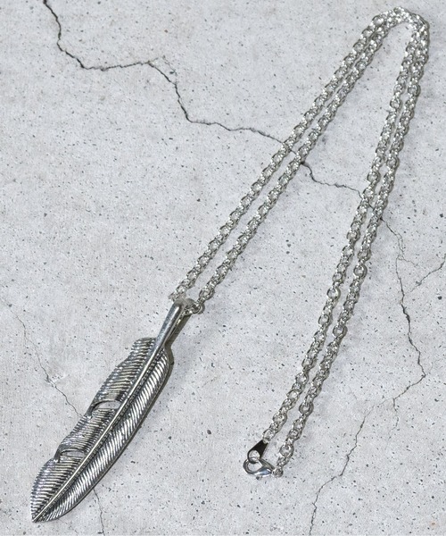JOHN'S CLOSET(ジョンズクローゼット)の「【40】フェザーチャームネックレス(ネックレス・メンズ・シルバー/シルバー系その他2/シルバー系その他3/ゴールド/シルバー系その他5/シルバー系その他7/その他8/その他9/その他10/その他15/その他18/その他19/その他20/その他22/その他24/その他25/その他28・FREE)」の10枚目の写真