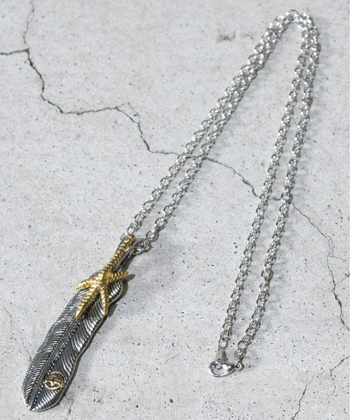 JOHN'S CLOSET(ジョンズクローゼット)の「【40】フェザーチャームネックレス(ネックレス・メンズ・シルバー/シルバー系その他2/シルバー系その他3/ゴールド/シルバー系その他5/シルバー系その他7/その他8/その他9/その他10/その他15/その他18/その他19/その他20/その他22/その他24/その他25/その他28・FREE)」の13枚目の写真