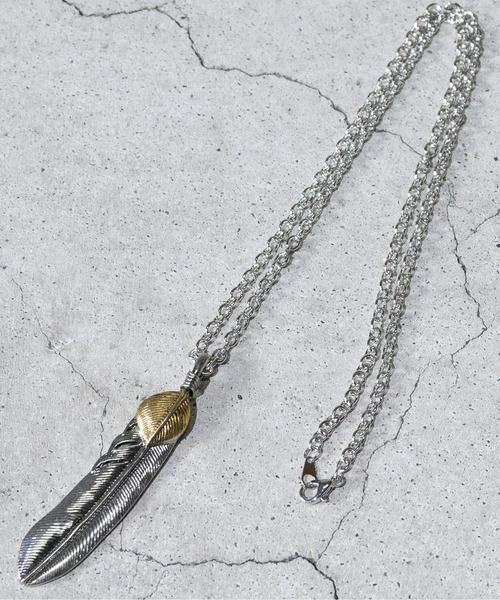 JOHN'S CLOSET(ジョンズクローゼット)の「【40】フェザーチャームネックレス(ネックレス・メンズ・シルバー/シルバー系その他2/シルバー系その他3/ゴールド/シルバー系その他5/シルバー系その他7/その他8/その他9/その他10/その他15/その他18/その他19/その他20/その他22/その他24/その他25/その他28・FREE)」の17枚目の写真