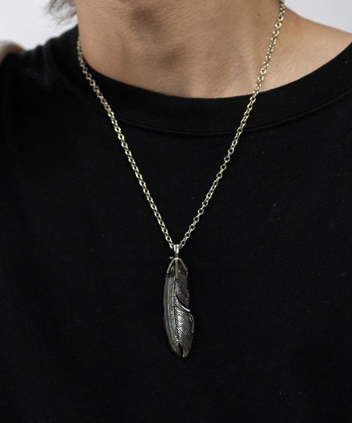 JOHN'S CLOSET(ジョンズクローゼット)の「【40】フェザーチャームネックレス(ネックレス・メンズ・シルバー/シルバー系その他2/シルバー系その他3/ゴールド/シルバー系その他5/シルバー系その他7/その他8/その他9/その他10/その他15/その他18/その他19/その他20/その他22/その他24/その他25/その他28・FREE)」の20枚目の写真