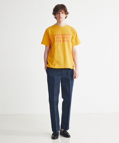 5/（ファイブスラッシュ）の「【5/】EXPLORER ショートスリーブTシャツ（Tシャツ/カットソー・メンズ・ブラック/ホワイト/イエロー・M/L/XL/S）」の9枚目の写真