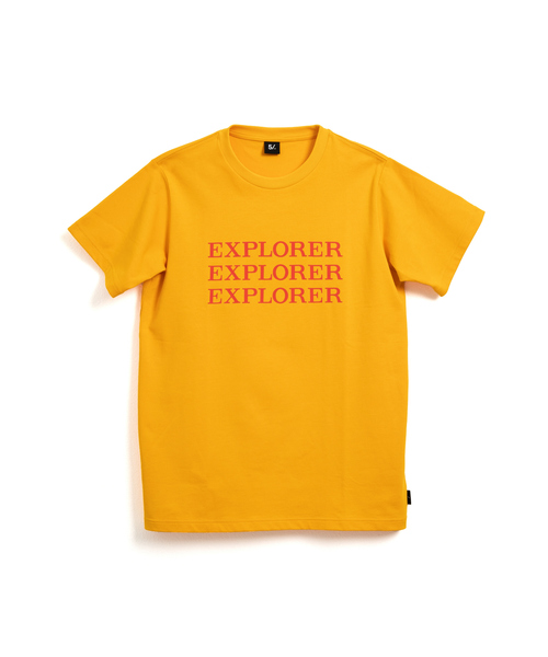 5/（ファイブスラッシュ）の「【5/】EXPLORER ショートスリーブTシャツ（Tシャツ/カットソー・メンズ・ブラック/ホワイト/イエロー・M/L/XL/S）」の6枚目の写真