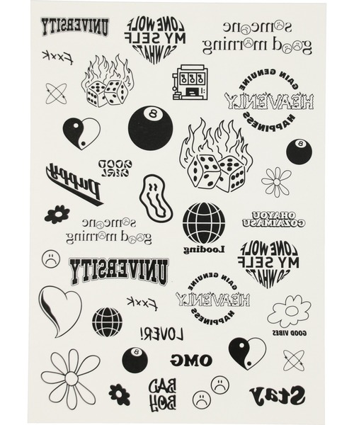 セール ストリートデザイン タトゥーシール ステッカー テープ Spinns スピンズ のファッション通販 Zozotown