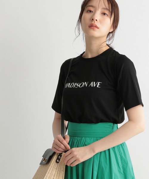 Andemiu（アンデミュウ）の「ロゴＴシャツ275244（Tシャツ/カットソー・レディース・ブラック/オフホワイト・FREE）」の20枚目の写真