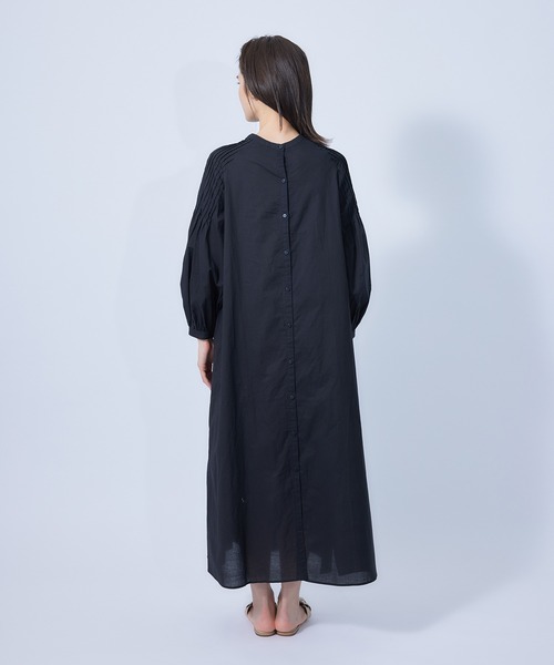 ROPE'（ロペ）の「【秋にも使える】コットン2WAYボリュームワンピース【WEB/アウトレット店舗限定】（ワンピース・レディース・ブラック/ピンク・38/36）」の13枚目の写真