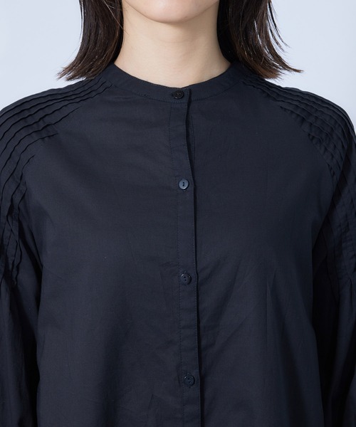 ROPE'（ロペ）の「【秋にも使える】コットン2WAYボリュームワンピース【WEB/アウトレット店舗限定】（ワンピース・レディース・ブラック/ピンク・38/36）」の14枚目の写真