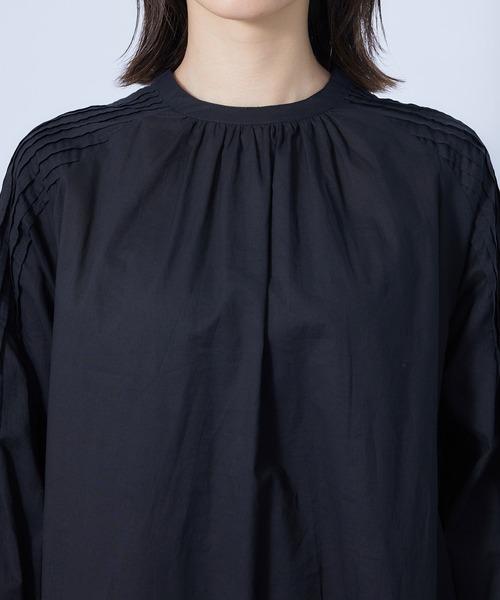 ROPE'（ロペ）の「【秋にも使える】コットン2WAYボリュームワンピース【WEB/アウトレット店舗限定】（ワンピース・レディース・ブラック/ピンク・38/36）」の15枚目の写真