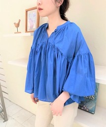 LOWRYS FARM | ボリュームボイルブラウスＬＳ　262738(シャツ/ブラウス)