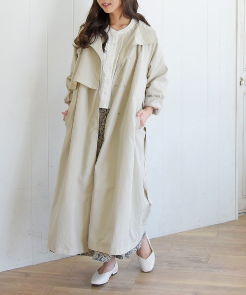 sango（sango）の「タック入りショート丈ブラウス（シャツ/ブラウス・レディース・モカ/ベージュ系その他/オフホワイト・FREE）」の15枚目の写真