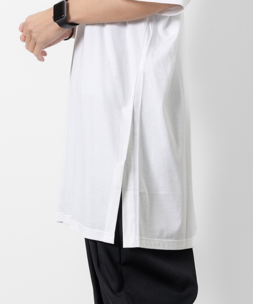 ato(アトウ)の「U-NECK LONG T(Tシャツ/カットソー・メンズ・ホワイト/ブラック/ライトグリーン・46/48)」の14枚目の写真