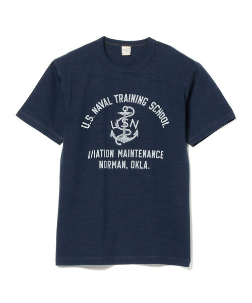 Buzz Rickson's（バズリクソンズ）の「BUZZ RICKSON'S / U.S.NAVAL TRAINING SCHOOL スラブヤーン Tシャツ（Tシャツ/カットソー・メンズ・ネイビー・X-LARGE/LARGE）」の2枚目の写真