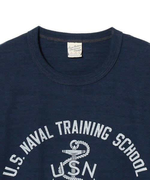 Buzz Rickson's（バズリクソンズ）の「BUZZ RICKSON'S / U.S.NAVAL TRAINING SCHOOL スラブヤーン Tシャツ（Tシャツ/カットソー・メンズ・ネイビー・X-LARGE/LARGE）」の3枚目の写真