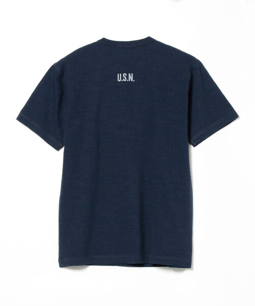 Buzz Rickson's（バズリクソンズ）の「BUZZ RICKSON'S / U.S.NAVAL TRAINING SCHOOL スラブヤーン Tシャツ（Tシャツ/カットソー・メンズ・ネイビー・X-LARGE/LARGE）」の4枚目の写真