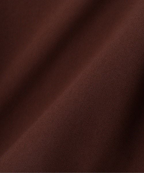 N.（N. Natural Beauty Basic）（エヌエヌナチュラルビューティーベーシック）の「◆サイドボタンペプラムブラウス（シャツ/ブラウス・レディース・オフホワイト/ブラウン/ブルー/イエロー・MEDIUM）」の20枚目の写真