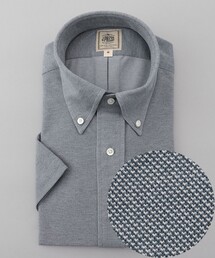 【J.PRESS PLUS】カノコインレイパッチポケット BDシャツ