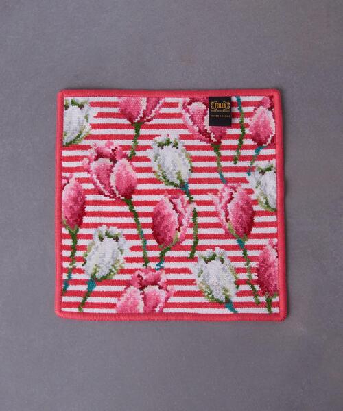 feiler（フェイラー）の「【別注】＜FEILER（フェイラー）＞TULIP ハンカチ†（ハンカチ/ハンドタオル・レディース・ピンク・FREE）」の4枚目の写真