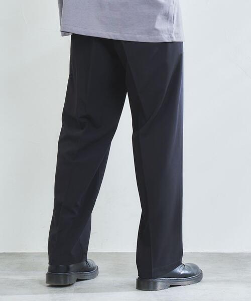 coen（コーエン）の「【WEB限定】センタープレスワイドスラックスパンツ（スラックス・メンズ・ライトブルー/ブラック/オフホワイト/ダークグレー・SMALL/MEDIUM/LARGE/X-LARGE）」の7枚目の写真