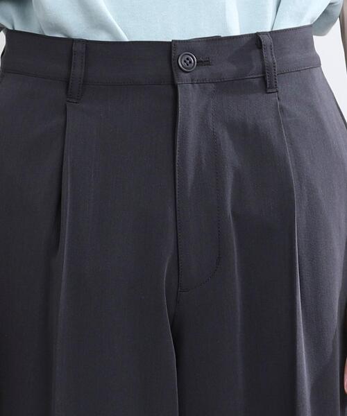 coen（コーエン）の「【WEB限定】センタープレスワイドスラックスパンツ（スラックス・メンズ・ライトブルー/ブラック/オフホワイト/ダークグレー・SMALL/MEDIUM/LARGE/X-LARGE）」の21枚目の写真