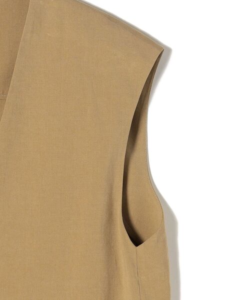 SHIPS（シップス）の「〈手洗い可能〉麻混プルオーバージレ◇（ベスト