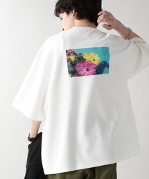 RAGEBLUE | 【Camille/カミーユ】コラボフラワープリントTシャツ(Tシャツ/カットソー)