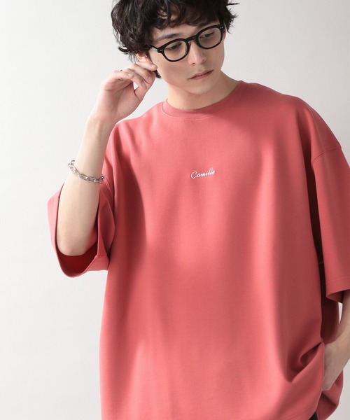 RAGEBLUE(レイジブルー)の「【Camille/カミーユ】コラボフラワープリントTシャツ(Tシャツ/カットソー・メンズ・ホワイト/ライトブルー/ブラック/ワインレッド・MEDIUM/LARGE)」の10枚目の写真