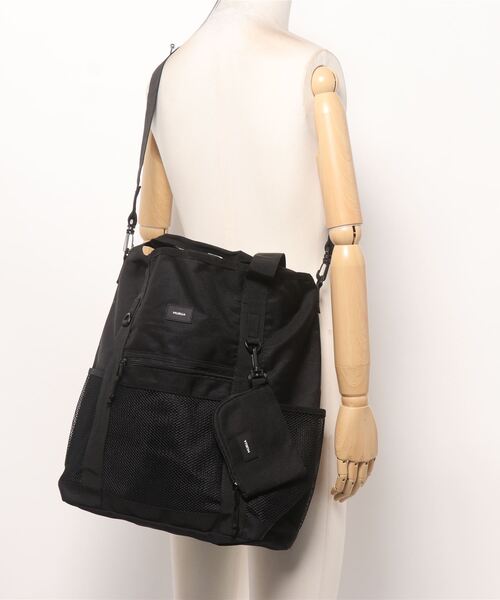 MURUA（ムルーア）の「MURUA (ムルーア) 2WAYトートバッグ CASUALシリーズ MR-B872（トートバッグ・レディース・ブラック・FREE）」の11枚目の写真