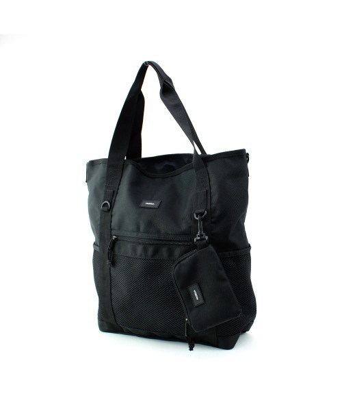 MURUA（ムルーア）の「MURUA (ムルーア) 2WAYトートバッグ CASUALシリーズ MR-B872（トートバッグ・レディース・ブラック・FREE）」の2枚目の写真