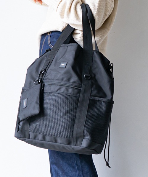 MURUA（ムルーア）の「MURUA (ムルーア) 2WAYトートバッグ CASUALシリーズ MR-B872（トートバッグ・レディース・ブラック・FREE）」の8枚目の写真