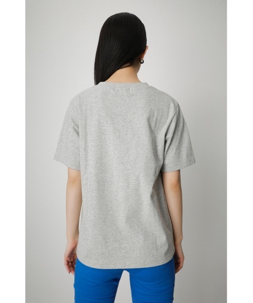 AZUL by moussy(アズールバイマウジー)の「A/F COLOR LETTER TEE/A/FカラーレターTEE(Tシャツ/カットソー・レディース・杢グレー/ホワイト/オレンジ系その他・MEDIUM/SMALL)」の14枚目の写真